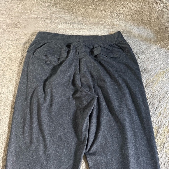 Lululemon Kung Fu gray pull on sweatpants Zipper Pockets Flap Pockets large - Picture 6 of 11